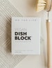 DISH BLOCK® Free of Dyes and Fragrance - Zero Waste Dish Soap - No Tox Life 