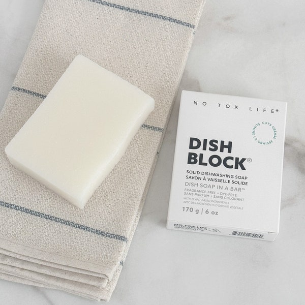 DISH BLOCK® solid dish soap