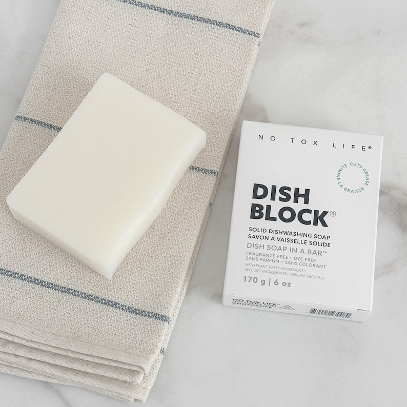 DISH BLOCK® solid dish soap image 1