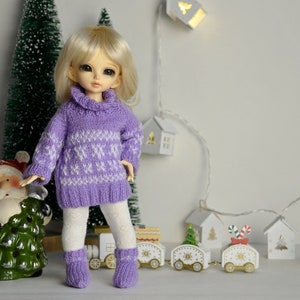 Sweater and socks for Yosd, Littlefee, 1/6 Bjd dolls. (For people 14+)