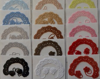 Lace collar for minifee, slim msd, 1/4 bjd doll. (For people 14+)