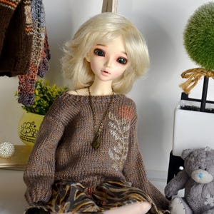 Minifee, slim msd, 1/4 bjd doll sweater. (For people 14+)