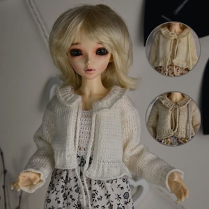 Minifee, slim msd, 1/4 bjd doll short cardigan. (For people 14+)