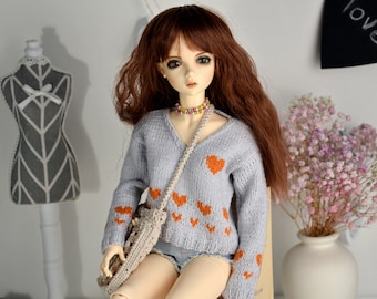 Suéter para muñeca bjd msd (42-45cm) 1/4. (Para personas mayores de 14 años)