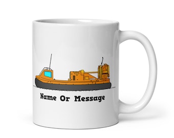 RNLI Morecambe Hovercraft Mug – The Hurley Flyer (H-002)