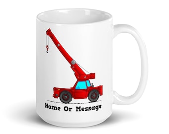 Carry Deck Crane Mug – Construction Worker Gift