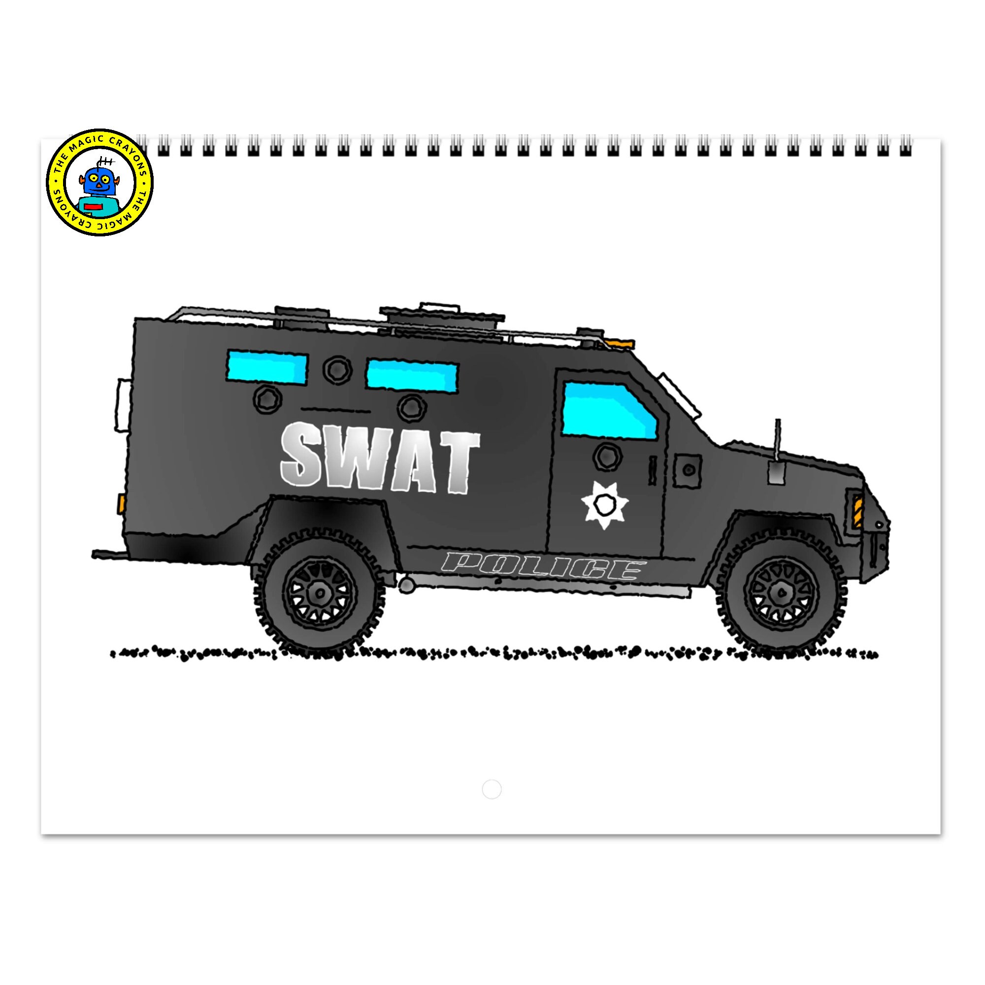 Police Vehicle Calendar 2024-2025. SWAT Truck Illustration, Police Officer  Gift, Patrol Car Drawing, Monthly Office Wall Calendars US-CA-03 - Etsy  Canada