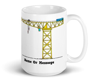 Hammerhead Crane Mug – Shipyard & Construction Gift