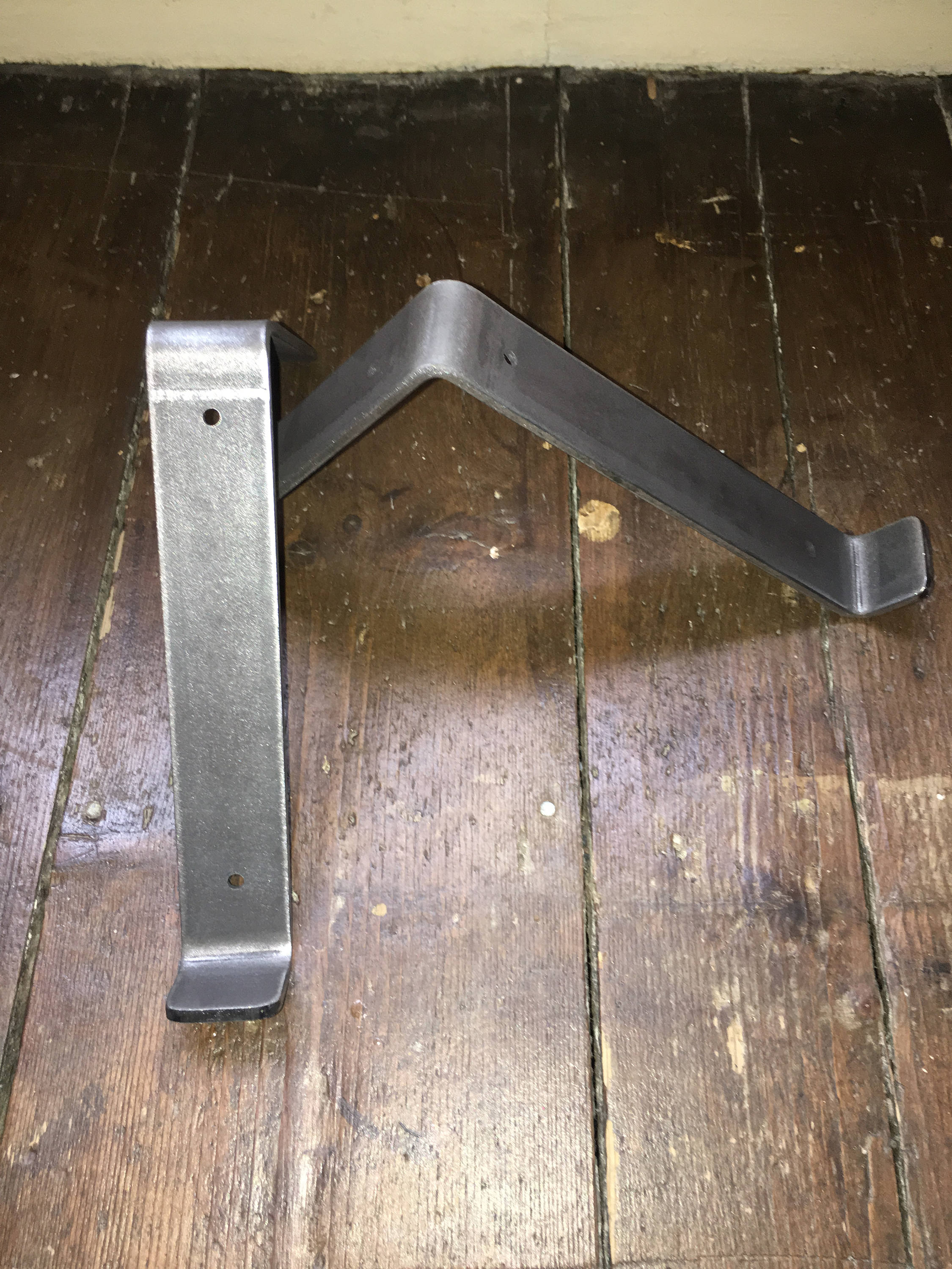 Pair Handmade Scaffold Board Shelf Brackets Fitting kit Etsy