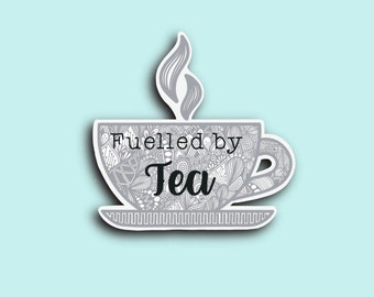 Fuelled By Tea Sticker