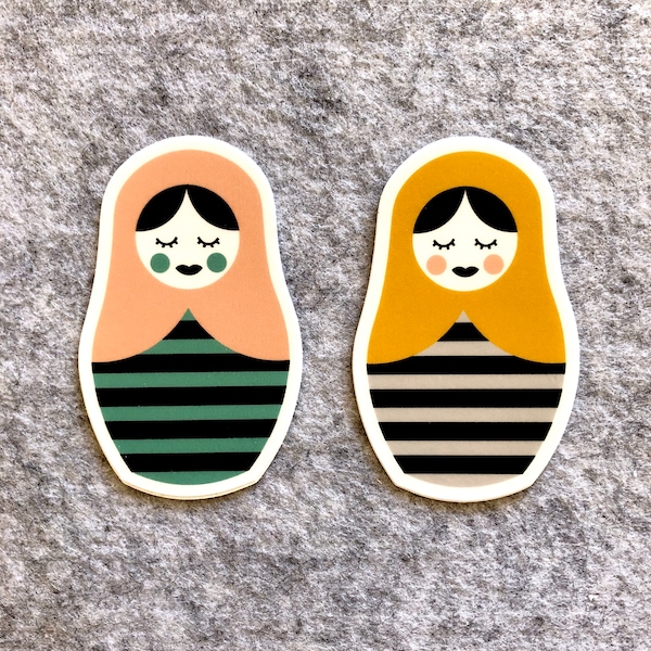 Nesting Doll Sticker