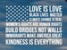 Love is Love, Black Lives Matter, Climate Change Is Real American Flag Car Decal - Car Sticker - Laptop Decal - Laptop Sticker 