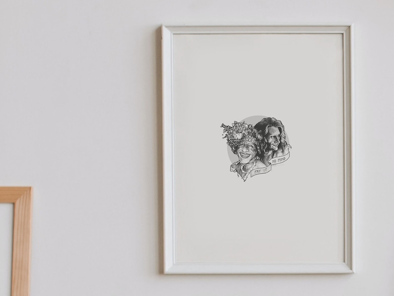 Marsha P. Johnson and Sylvia Rivera Pay It No Mind | Etsy