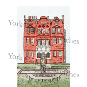 Kew Palace - RICHMOND, UK - Print from an Original Watercolour Painting