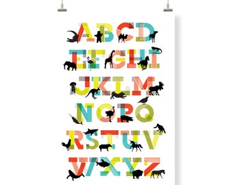 Bold ABC Decor Banner by Chromantics