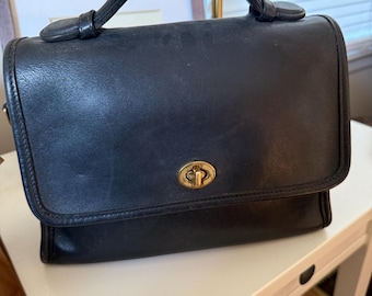 Coach Legacy 65th Anniversary Turnlock Bag Black - Etsy