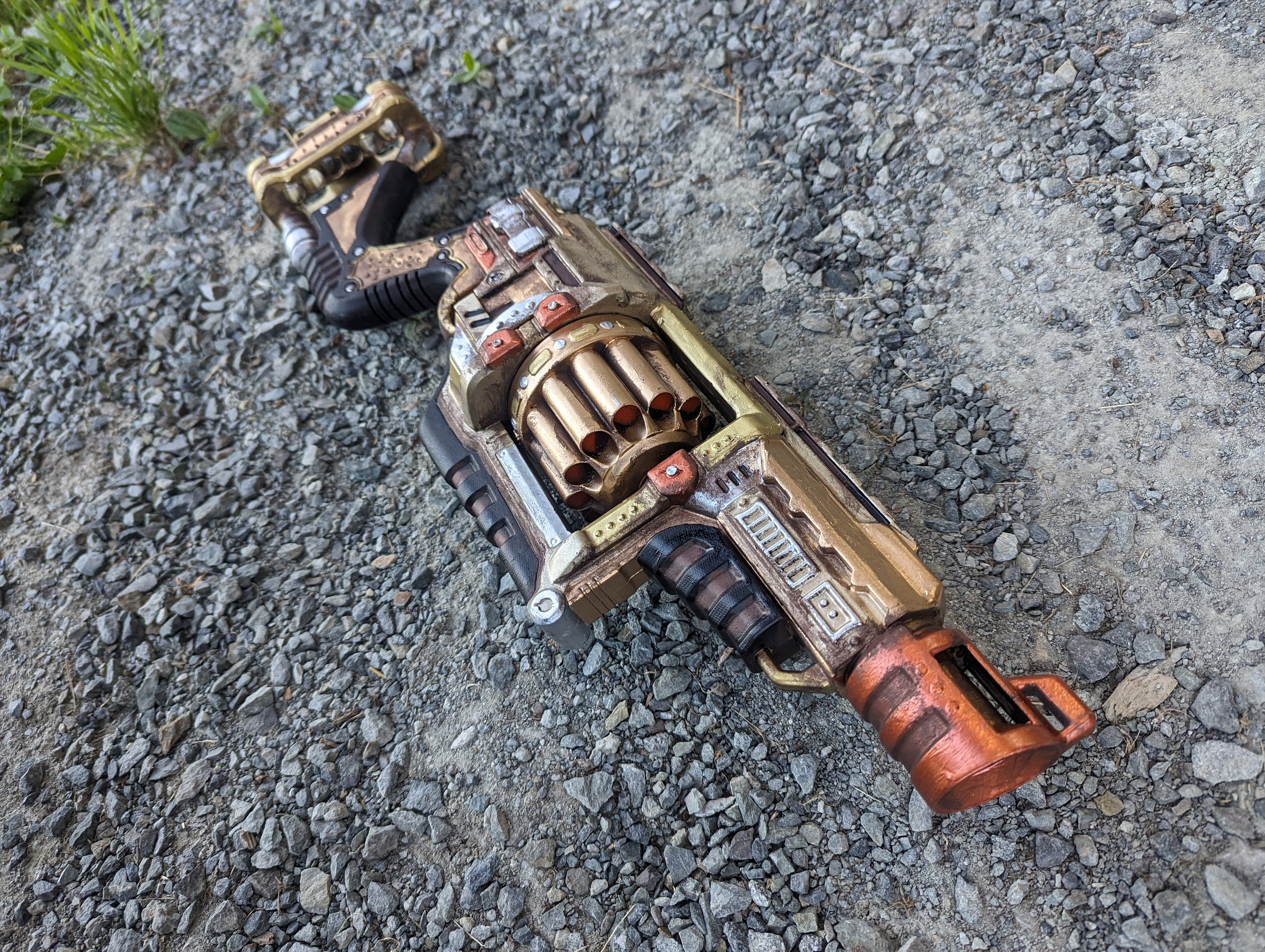 Nerf Doomlands Lawbringer Custom Mod Brass Copper - Etsy Israel