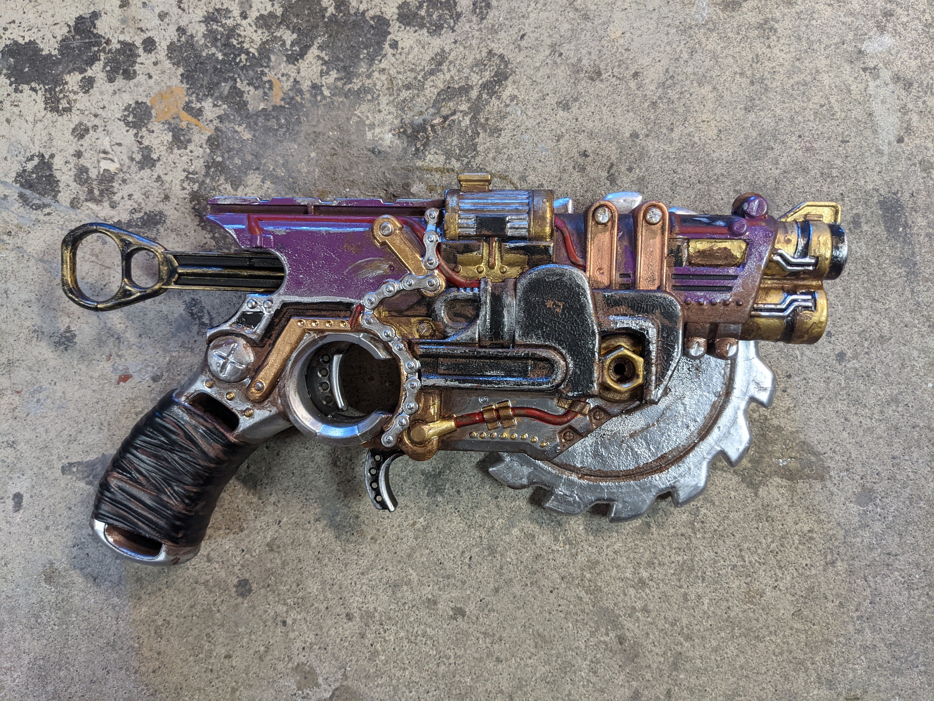 Toys & Games Custom Nerf Gun Zombie Strike Crosscut Blaster Pretend Play awaji-omiyage.com
