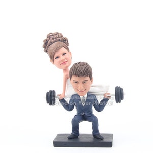 Police Et Infirmiere Topper Gateau De Mariage Wedding Cake Etsy