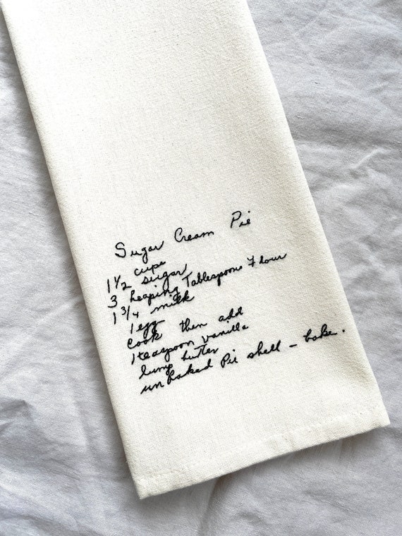Keepsake Linen Tea Towel Keepsake Linen Tea Towel