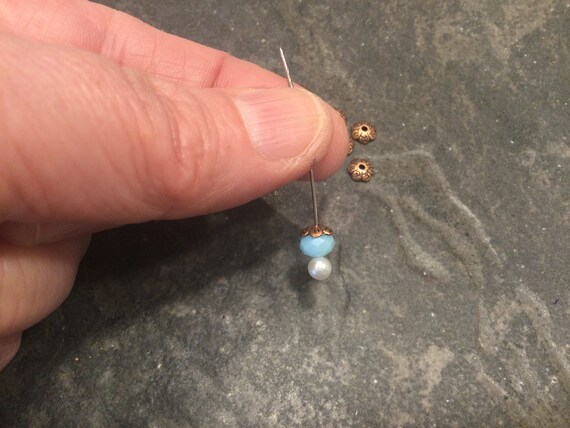 CLEARANCE Ornate Copper Bead Caps 6mm beautifully detailed set of