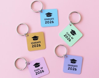 Personalised Graduation Keyring