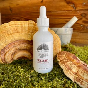 Organic Reishi Mushroom Tincture 2oz.