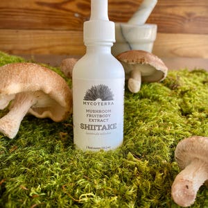 Organic Shiitake Mushroom Tincture 2oz.