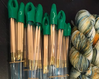 Addi Knitting Needles, Addi Flexi-Flips Bamboo, Bamboo Flexi-Flips, flexible Bamboo DPNs