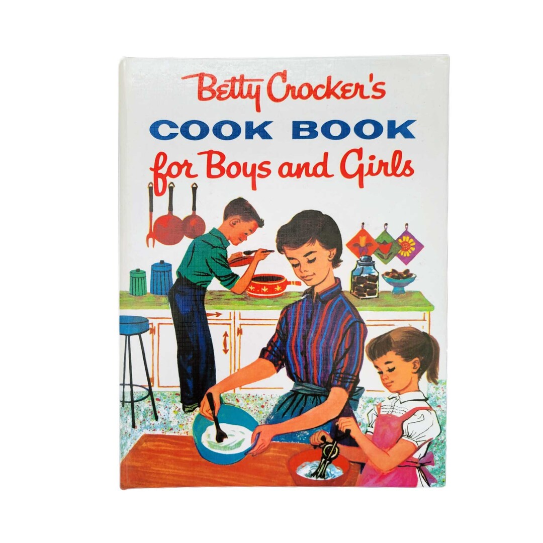 Betty Crocker's Cook Book for Boys and Girls, Illustrated Cookbook