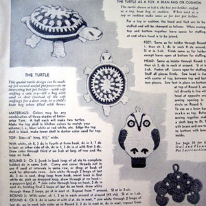 Lightnin Like Designs to Crochet Pattern Book - 1940s Home Decor ...