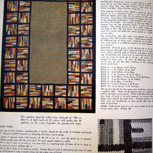 Lightnin Like Designs to Crochet Pattern Book - 1940s Home Decor ...