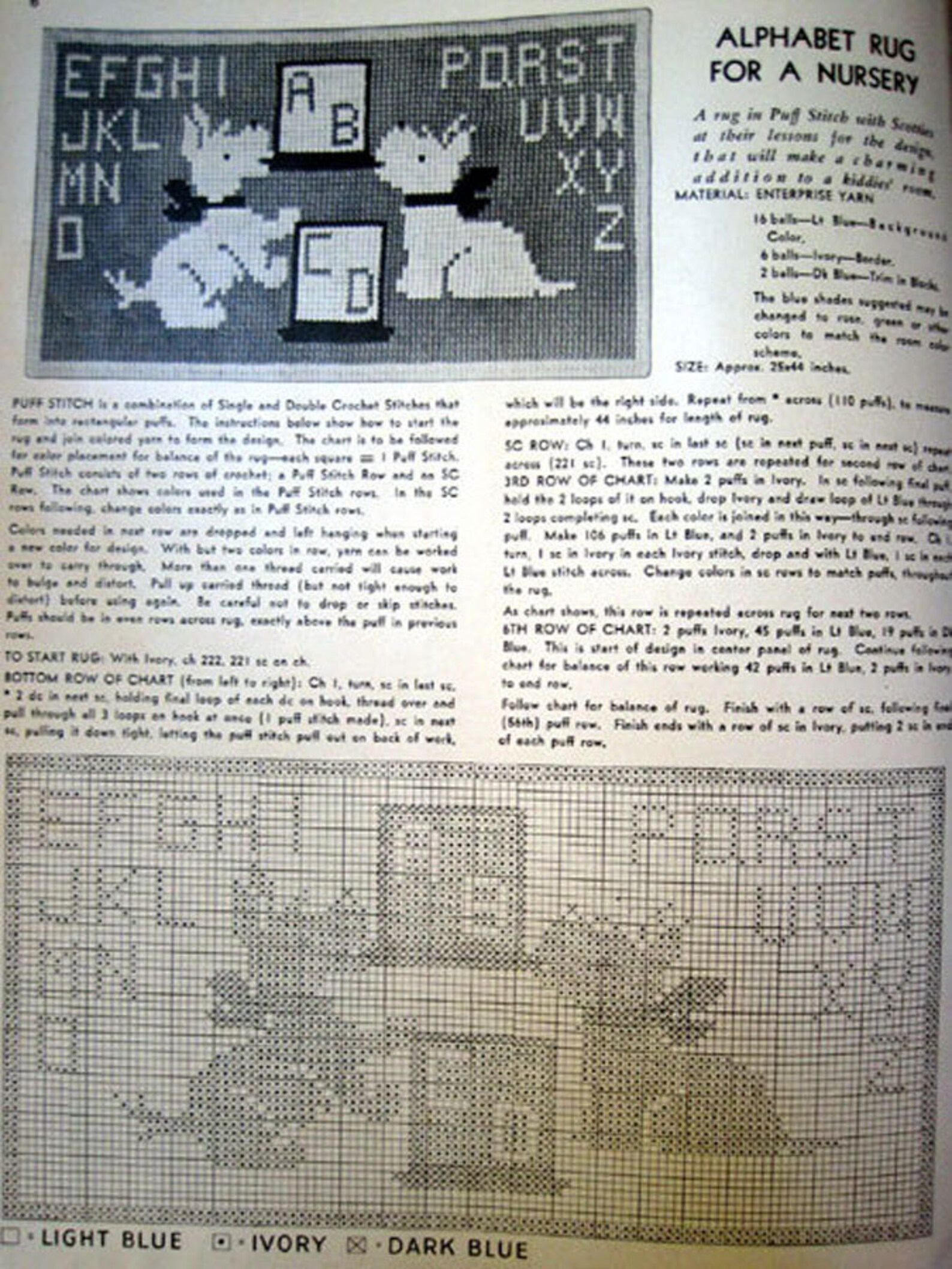 Lightnin Like Designs to Crochet Pattern Book - 1940s Home Decor ...