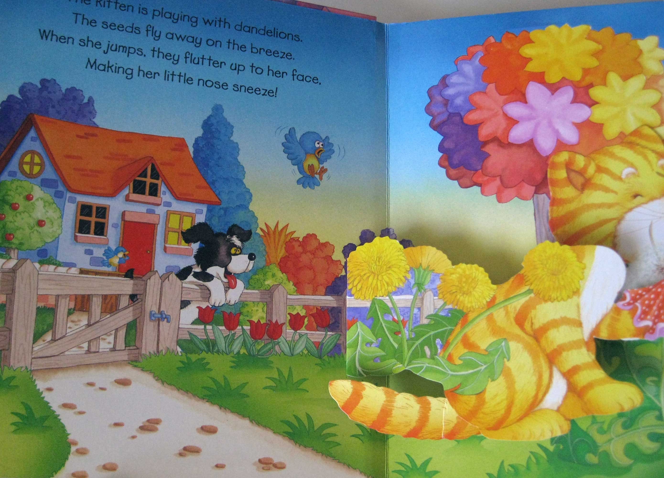 In My Garden Pop-up Book, Large Pop Ups, Kids Interactive Book, Fun ...