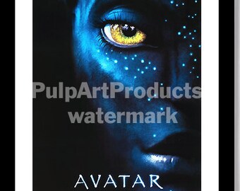 Avatar Classic Movie Poster Art Print A0 A1 A2 A3 A4 Maxi 