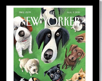 THE NEW YORKER - "Doggies Want a Biscuit?" Cover Poster