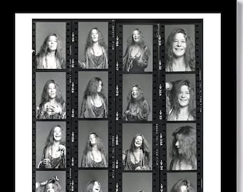 JANICE - Late '60s "Proofs of Janice" Sheet of Photos Poster