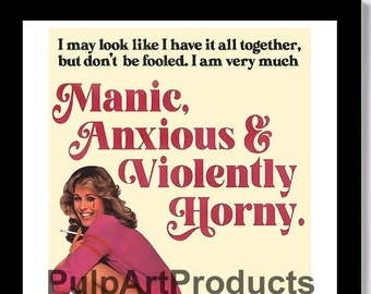 MANIC... - c1980s? Roller Skates & Fun Times Poster