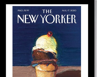 THE NEW YORKER - "You Scream, Ice Cream..." Cover Poster