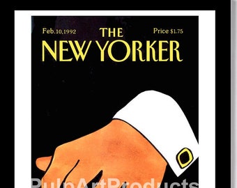 THE NEW YORKER - "Tickle The Ivories" Cover Poster