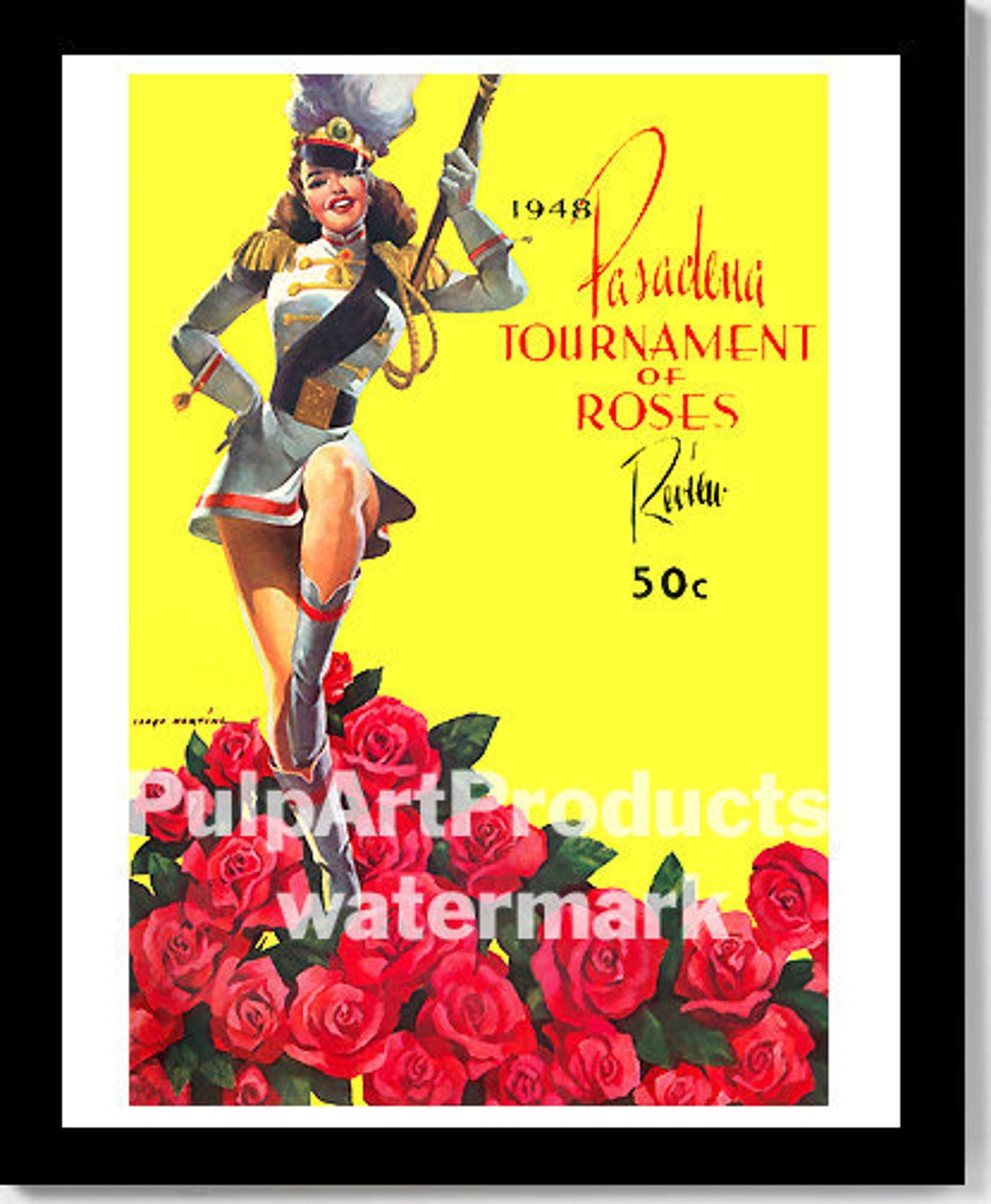 TOURNAMENT of ROSES PARADE 1948 Pasadena New Years' Etsy