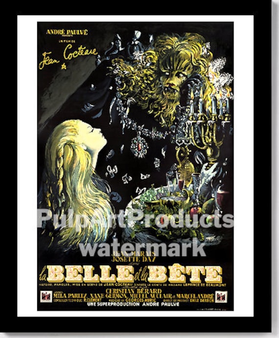 Beauty And The Beast 1946 Poster
