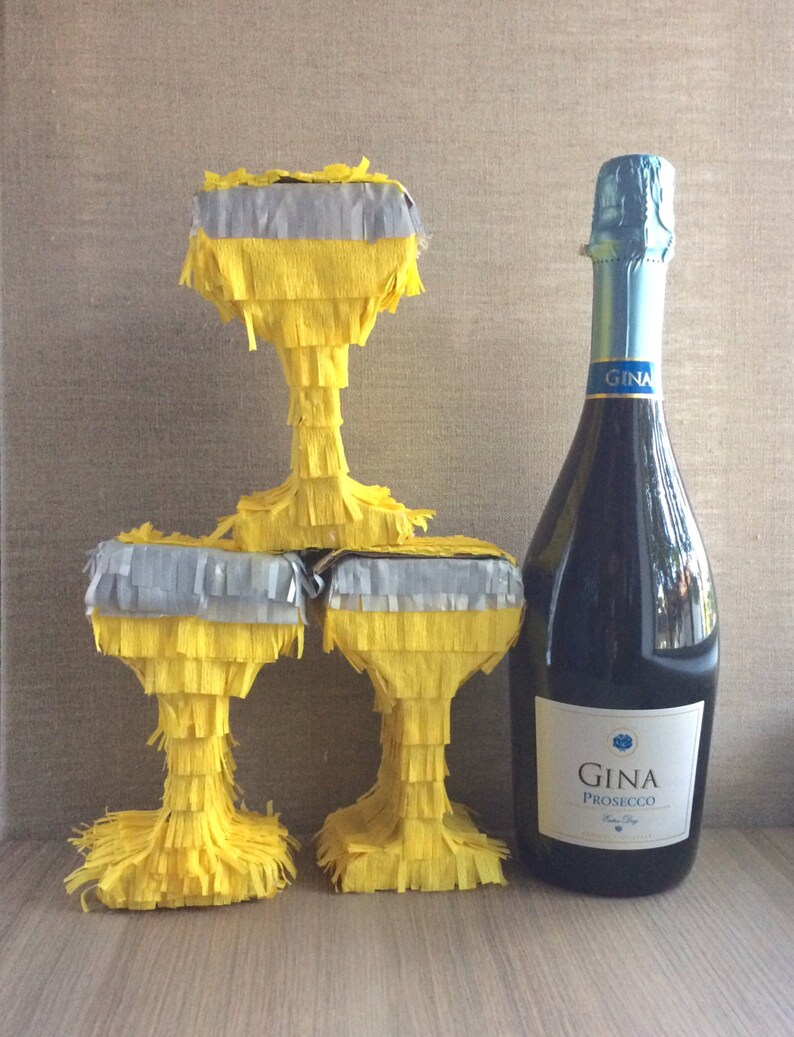 Mini Champagne Coupe Piñata Etsy