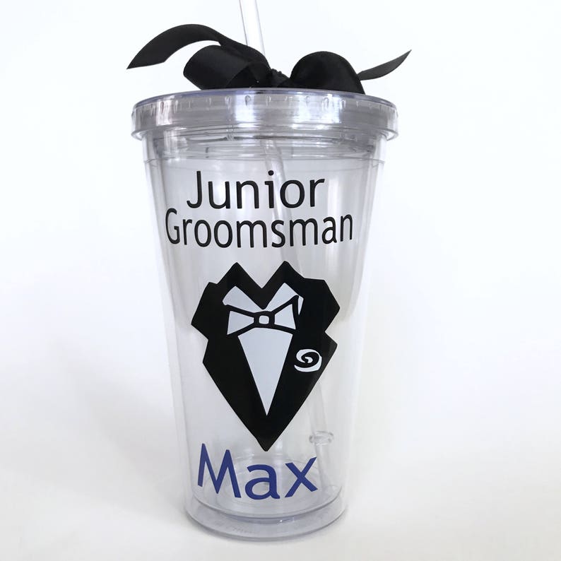 Junior Groomsman Personalized Gift Will You Be My Groomsman Etsy