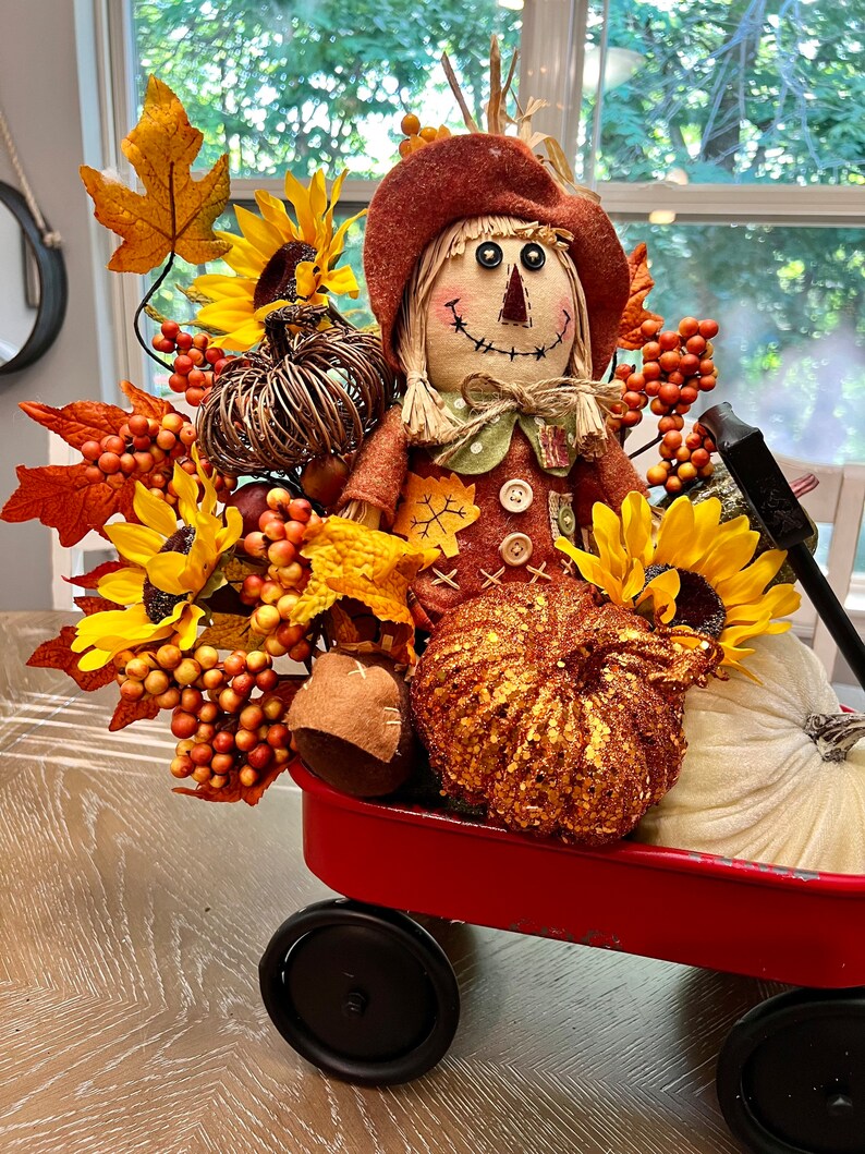 Fall Table Decor Fall Centerpiece Autumn Home Decor Etsy
