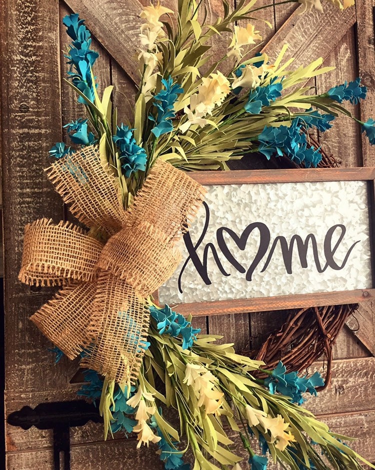 Beach Wreaths, outdoor wreaths, Coastal Wreaths, Monogram Wreath