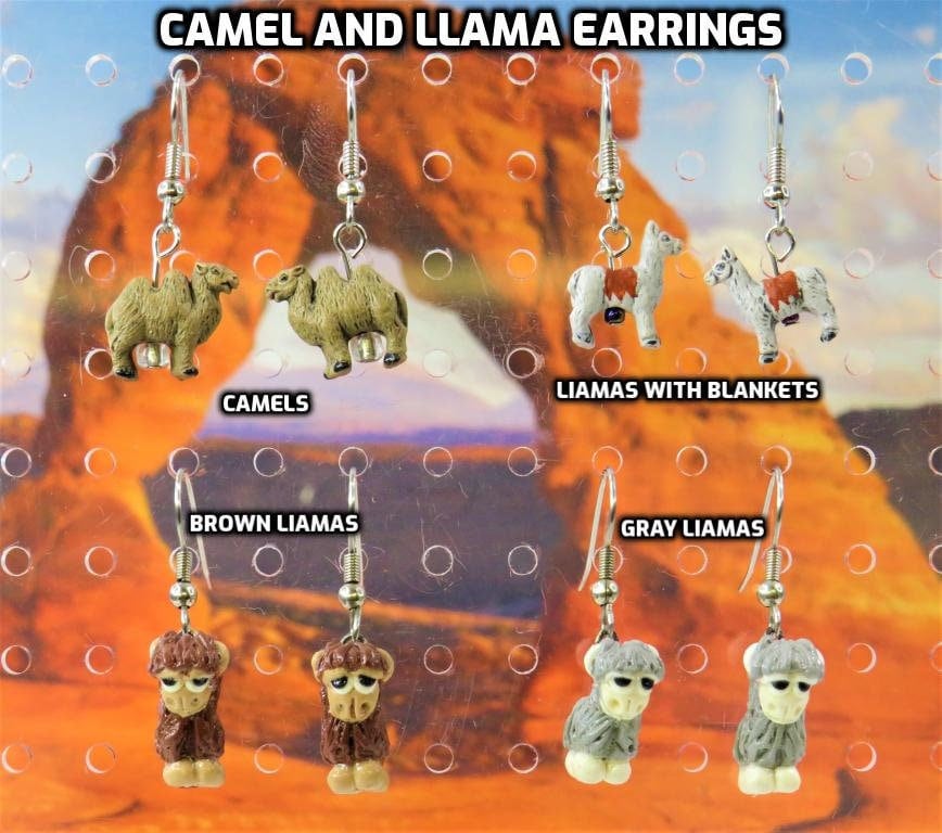 Llama earring deals