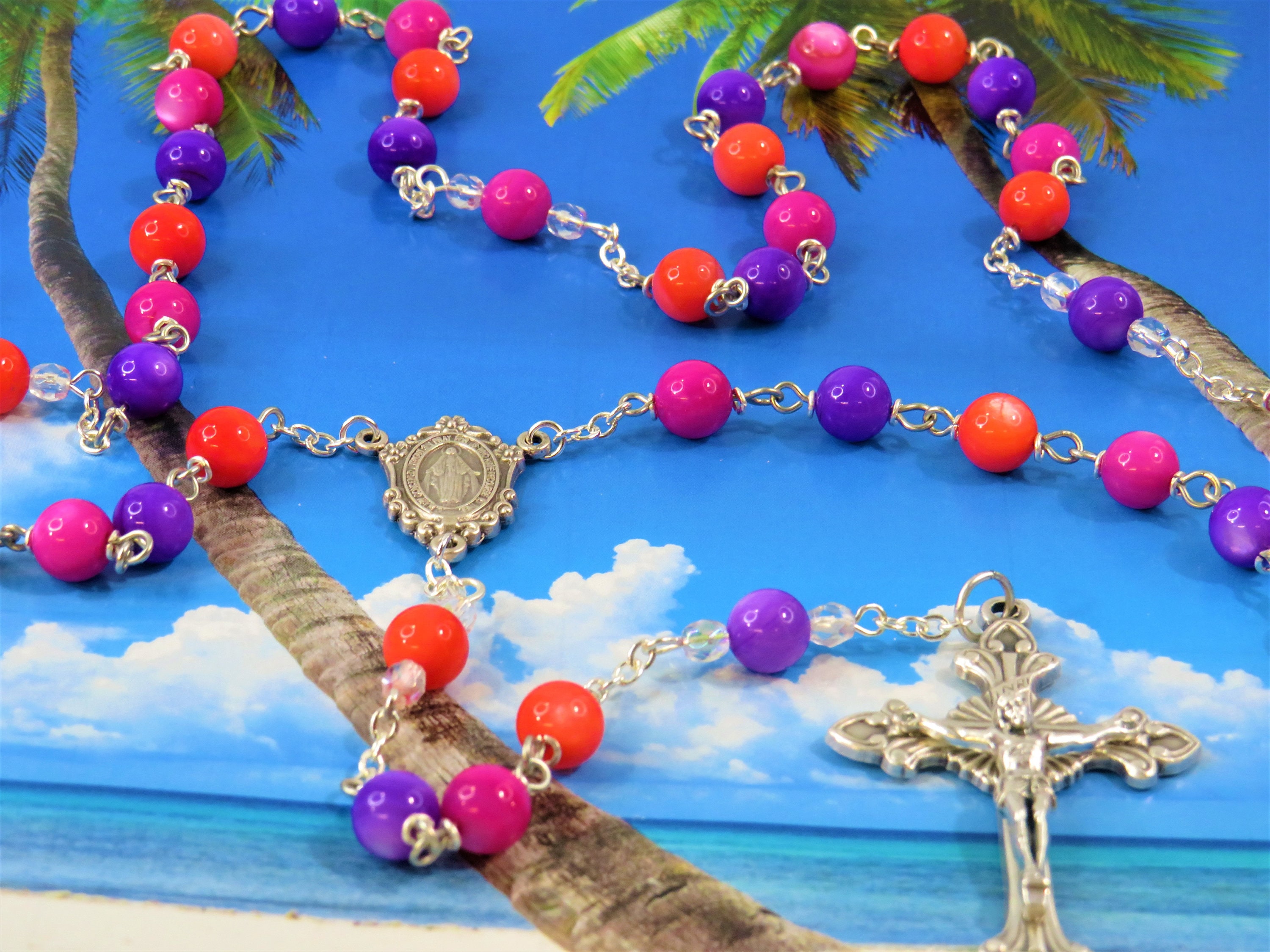 Gemstone rosary hotsell