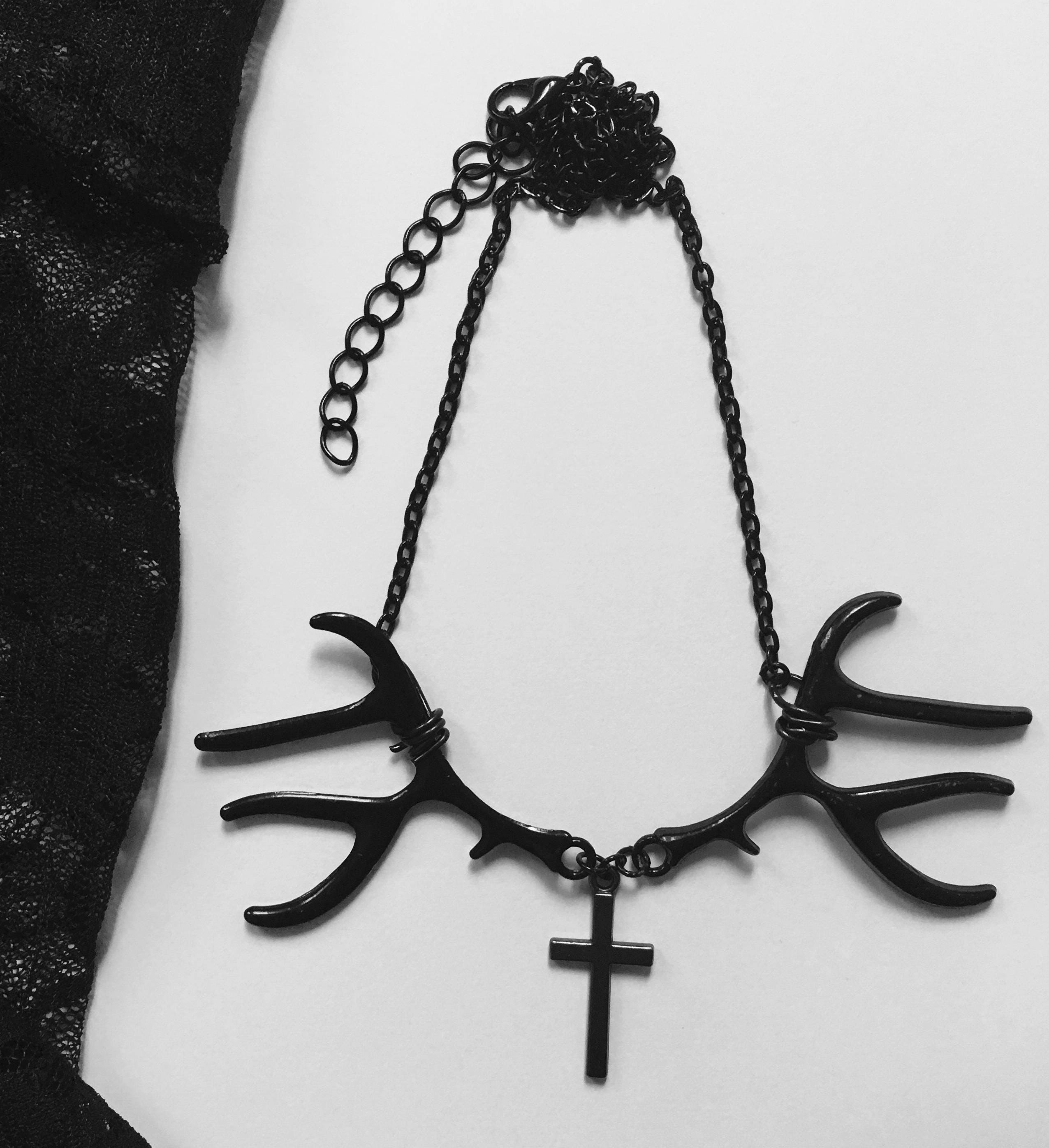 Emo Cross Necklace