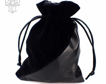 Lavish 4x5 Dice Bags | Luxury Velvet and Leather Accessory & Jewelry Storage Bags